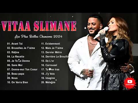 Vitaa et Slimane Les Plus Grands Succès 2024😍Vitaa et Slimane Album Complet 2024   #vitaa #slimane