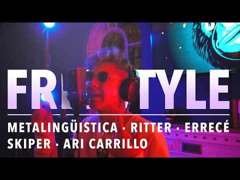 Metalingüistica, Ritter, Errecé, Skiper y Ari Carrillo haciendo FREESTYLE puro | Jam 105