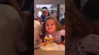This Little Girl Wanted To Blow Out His Birthday Candles ❤️