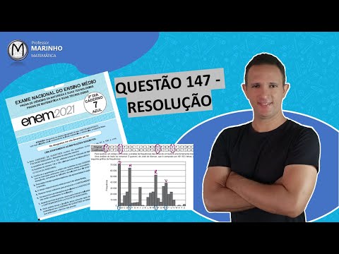 QUESTÃO 147 (PROVA AZUL) - Matemática ENEM 2021