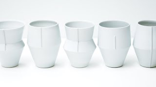 How I Make Lined Porcelain Vases from Beginning to End