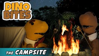 The Campsite | Dino Bites | Kids TV Show