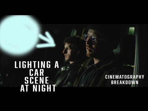 How to shoot a Car scene at night | Cinematography Breakdown of Night Drop
