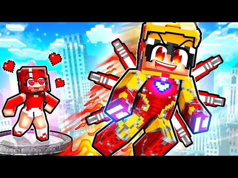 Minecraft but I'm ULTIMATE IRON MAN...