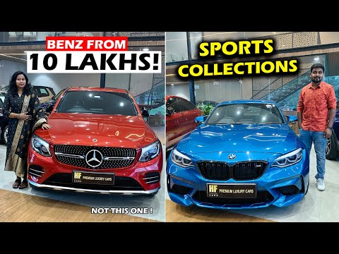 BMW, BENZ From 10 LAKHS !! Preowned Premium Luxury Cars Sale at Lowest Price - HF CARS
