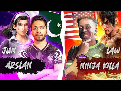 Bro celebrated his victory too early 🤣 | Arslan Ash (Jun) VS Ninja Killa (Law)