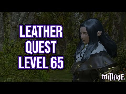 FFXIV 4.0 1142 Leatherworker Quest Level 65