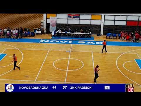 1ZLS 9. kolo / Novosadska ŽKA - SPD Radnički