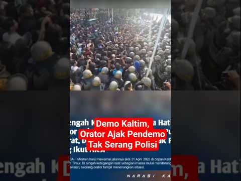 Demo Besar Kaltim Tuntut Pejabat Ugal Ugalan Habiskan Anggaran
