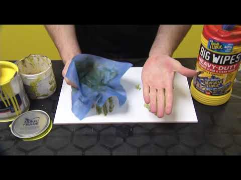 Big Wipes Heavy Duty 4x4 Industrial Wipes Demo - What can they clean?
