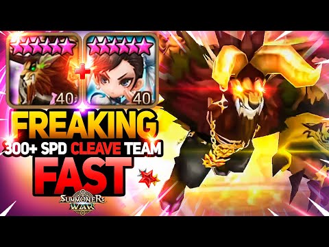 HE CLEAVES with FREAKING FAST LAGMARON and CHUN-LI - Summoners War