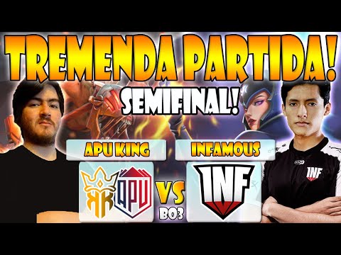 INFAMOUS VS APU KING OF KINGS BO3[GAME 2]SEMIFINAL - BITSLER CUP - DOTA 2 PRO