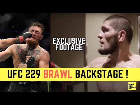 Khabib Nurmagomedov vs Conor Mcgregor UFC 229 - Brawl Behind the Scenes