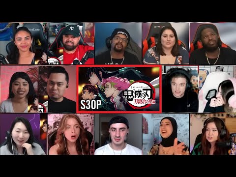 Demon Slayer Season 3 Opening 4 Reaction Mashup | Kimetsu no Yaiba | 鬼滅の刃 「Kizuna No Kiseki」MV
