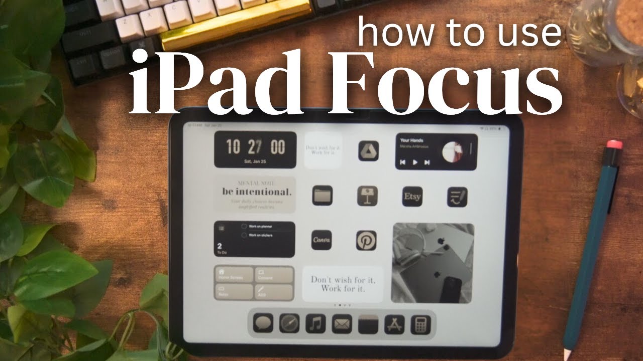 iPad Focus Mode Setup  Best Productivity Tool You're Not Using | The Ultimate Guide
