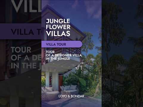 You’ve never seen villas like these in Bali… A tour of Jungle Flower Villas || #Bali #realty #villa
