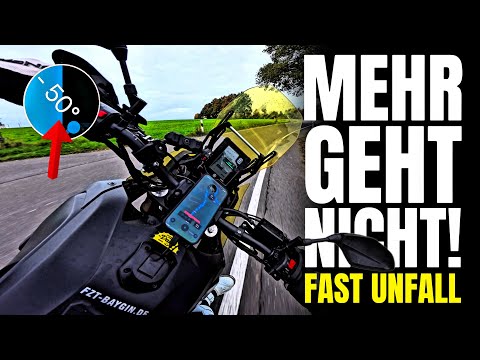 Where is the limit of the Yamaha Tenere 700? Almost crash! 🥵