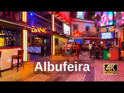 Walking Tour Albufeira Algarve 2025 | Praia dos Pescadores & Oura | ASMR 4K 🇵🇹