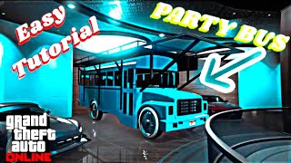 How To Store The Party Bus In Your Office Garage (Easy Tutorial)GCTF Festival Bus | GTA 5 Online