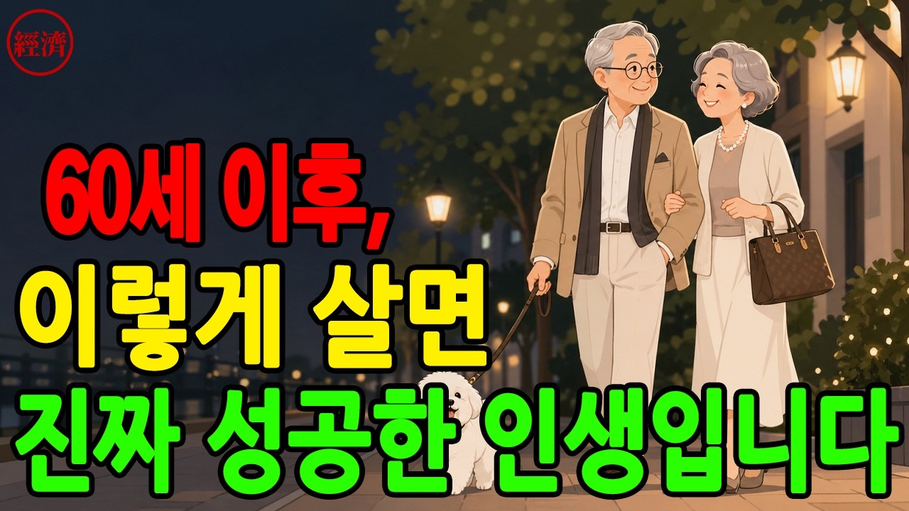 60세부터 시작되는 멈출 수 없는 인생  진짜 성공은 노년의 행복에서 시작된다  후회 없는 삶을 위한 7가지 원칙!