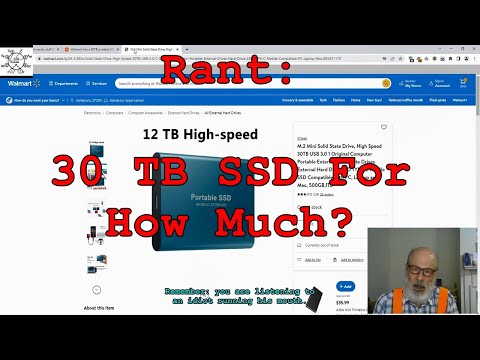 Rant: 30 TB SSD For How Much?