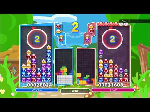 Puyo Puyo Tetris Swap - Wumbo vs OSW (Switch)
