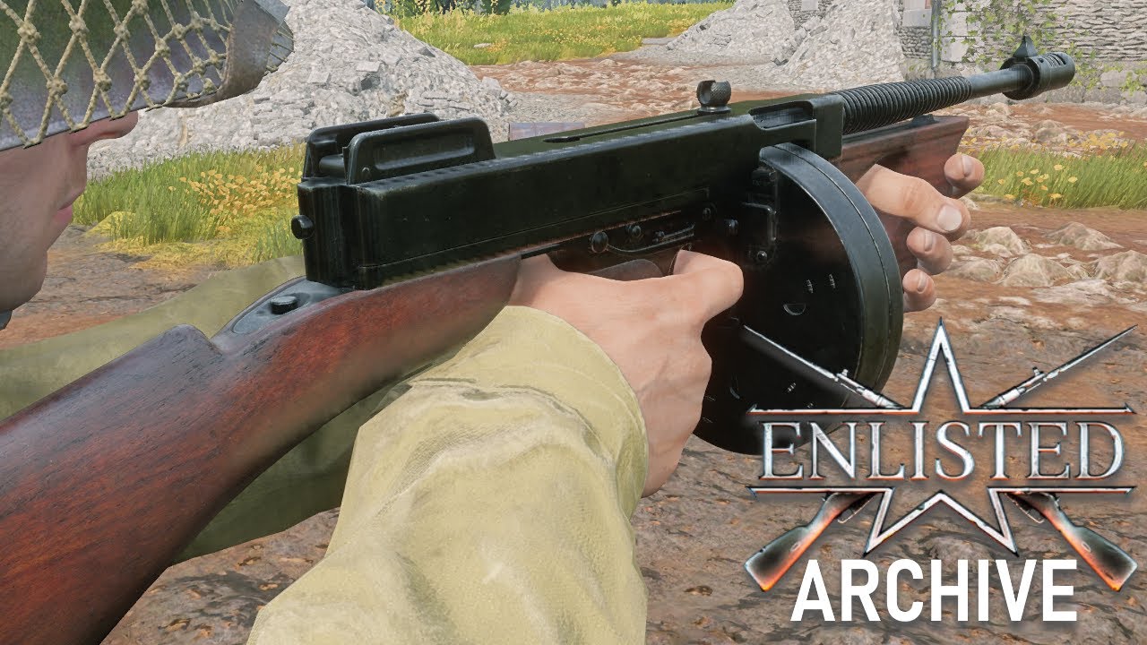 Enlisted Showcase - Thompson M1921AC