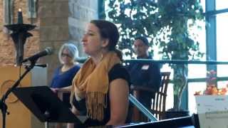 Margaret Sings "River God" by Nichole Nordeman at MDUUC