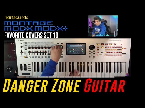 Danger Zone Kenny Loggins Keyboard & Guitar Cover | Yamaha Montage Favorite Covers Set 10