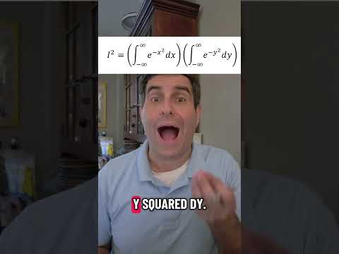 The prettiest integral you'll ever see. Who wouldve guessed its root pi? #math #calculus #piday