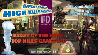 Apex Legends Montage Bloodhound Gameplay +  Beast of the Hunt TOP KILLS OP Legend