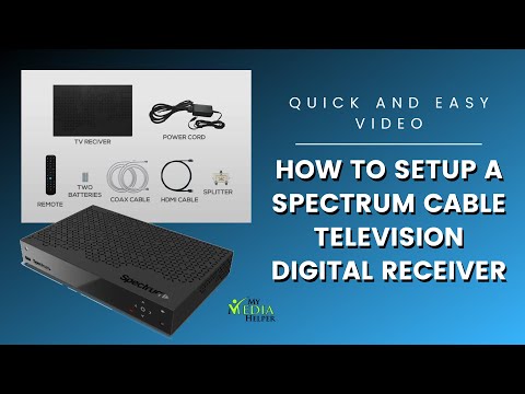 Spectrum Cable Digital Box Television Setup