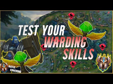 Test your SKILLS in LoL | Warding & Jungle Tracking | Evaluate with this test!