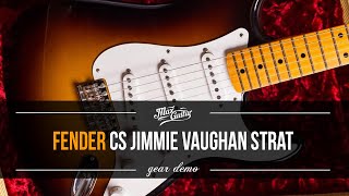 Video thumbnail for What's the word? A Fender Custom Shop Jimmie Vaughan Strat! by Max Guitar Store