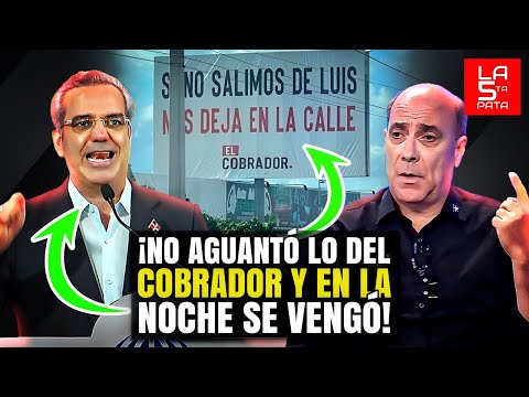 ¡Luis No se la Dejó Pasar al Cobrador! Roque Espaillat Publica Mensaje que Enfureció al Presidente