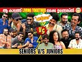 SENIORS V S JUNIORS FIGHT DHEERAN MOVIE INTERVIEW GINGER MEDIA