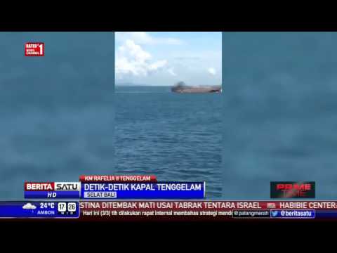 Penyebab Kapal Rafelia II Tenggelam Belum Diketahui