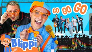 Blippi & Yellowcard GO GO GO on a World Tour 🎸