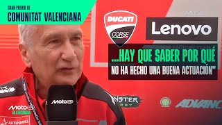Davide Tardozzi repasa la temporada de Bagnaia | Gran Premio de la Comunitat Valenciana |