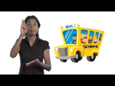 ASL Rhyme & Rhythm:  School Bus