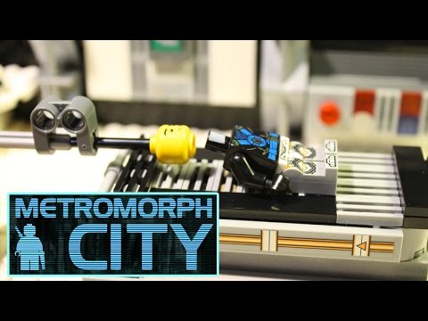 Lego Cyborg - Cyberpunk Film (Metromorph City)