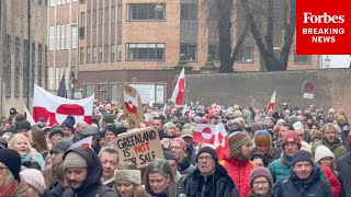 Thousands Demonstrate In Copenhagen, Denmark, Against The U.S. Attempting To Take Over Greenland
