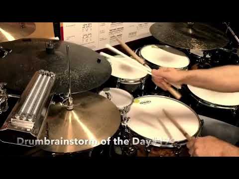 Drumbrainstorm of the Day #172 - Multiple Sticking in action