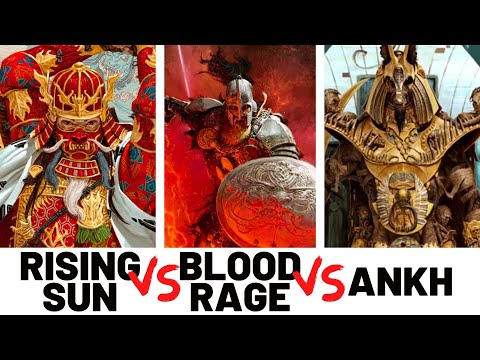 Blood Rage vs Rising Sun vs Ankh