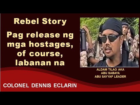 Rebel Story: Pag release ng hostages, of course, labanan na