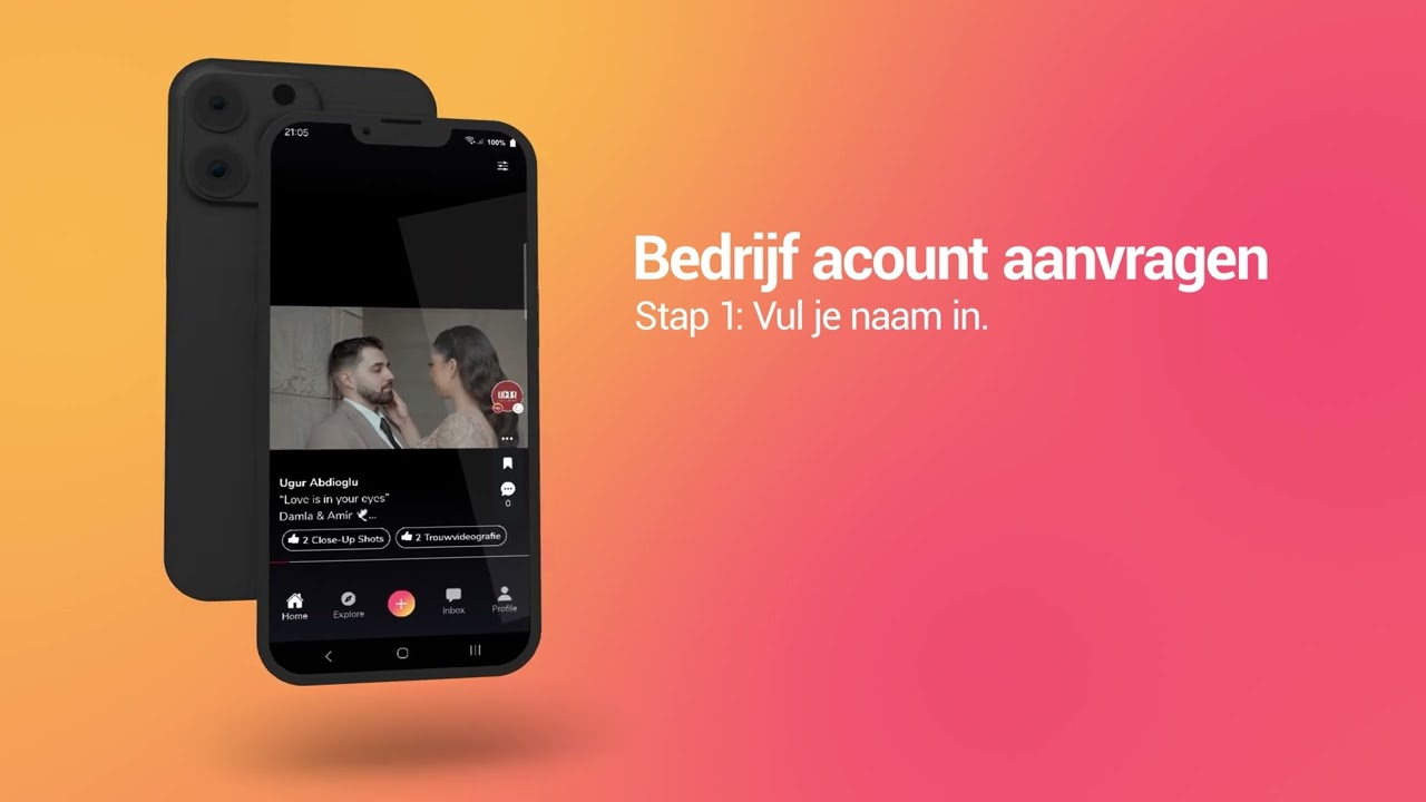 Filmstill van Slip — Bedrijfsaccount aanvragen