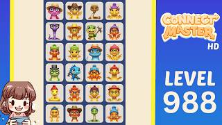 Connect Master Level 988 Solution Walkthrough
