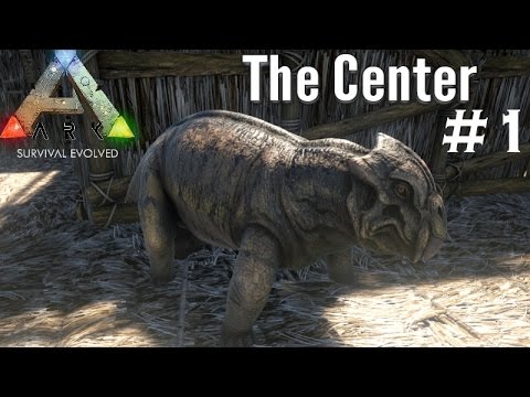 Ark Survival Evolved | The Center Map | Part 1 - Lystrosaurus Love!