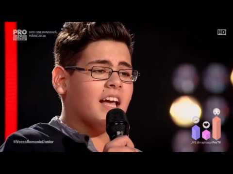 The Voice Kids Romania 2017 - David Gheorghe (Summertime)