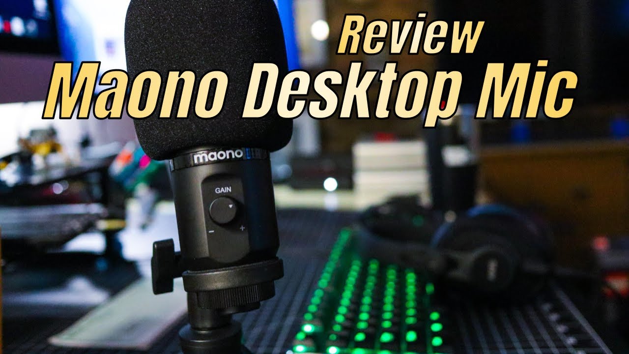 MAONO AU-PM461TR - Microfon Podcast, Gaming, Streaming, 192KHZ/24 bit